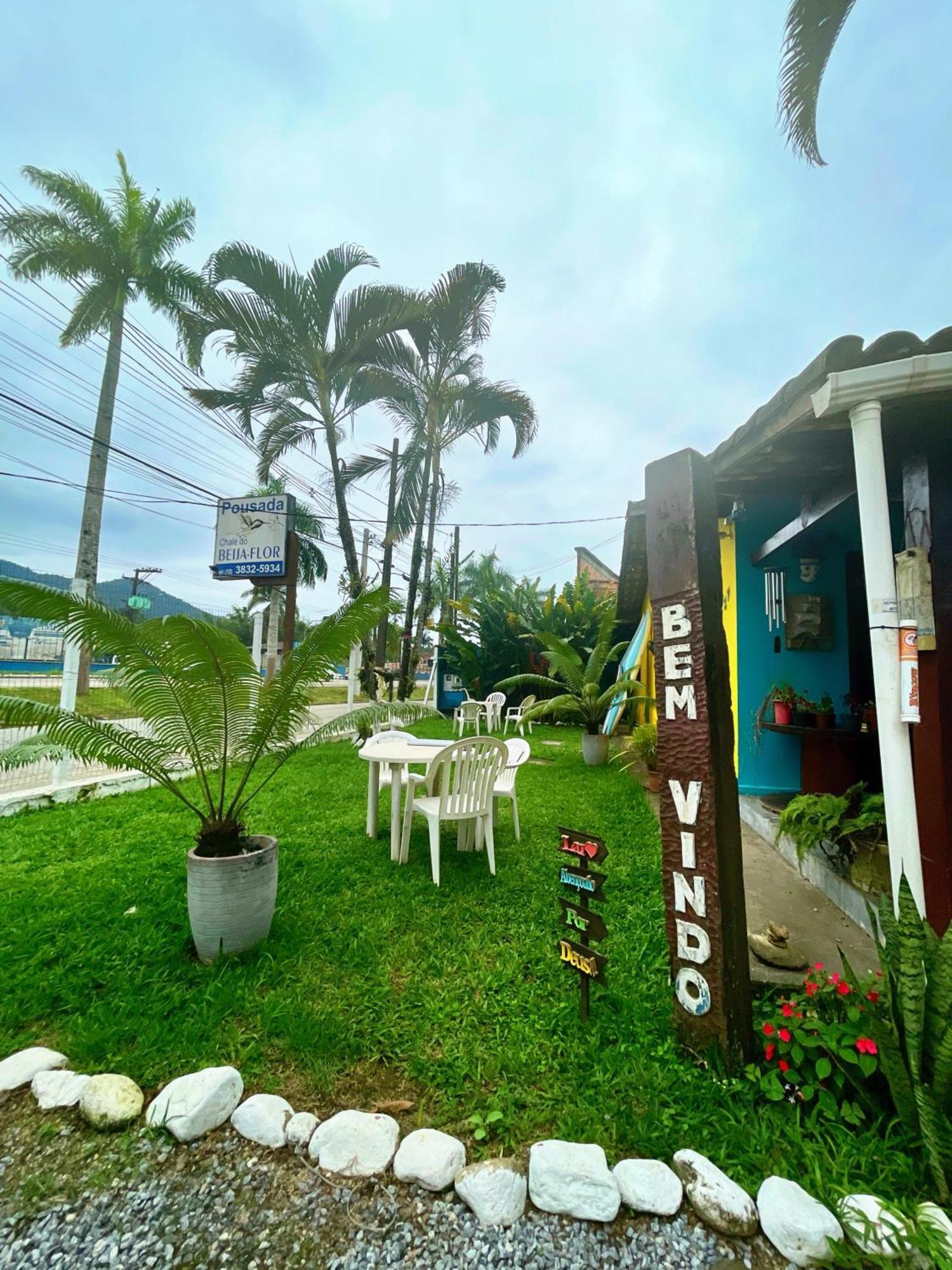 Pousada Chale Do Beija Flor Ubatuba Dış mekan fotoğraf